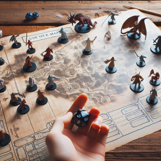 Cómo usar mapas y miniaturas efectivamente en tus partidas