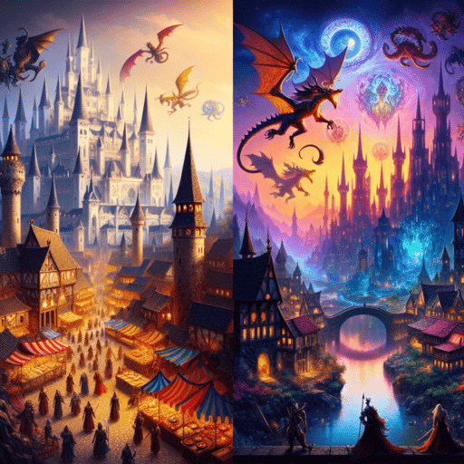 La Europa medieval en juegos de rol: Realismo vs. Fantasía