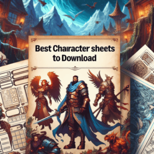 Mejores hojas de personaje para descargar