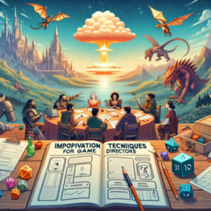 Técnicas de improvisación para directores de juego