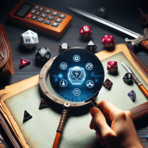 Utilización de dados virtuales en partidas online