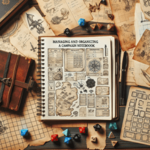 Cómo organizar y gestionar un cuaderno de campaña