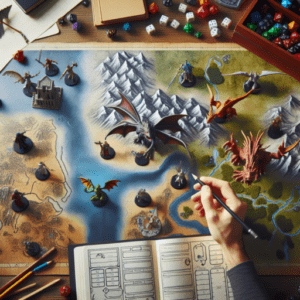 Cómo utilizar mapas y miniaturas en tu narración