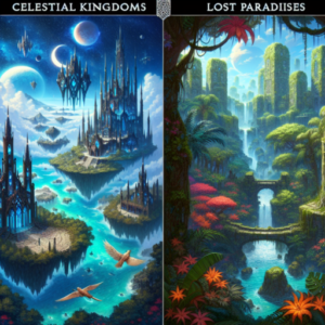 Creación de reinos celestiales y paraísos perdidos