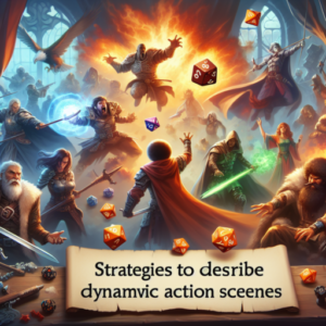 Estrategias para describir escenas de acción dinámicas
