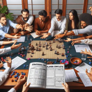 Estrategias para manejar el conflicto entre jugadores