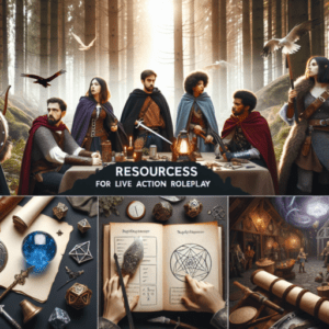 Recursos para partidas de rol en vivo (LARP)