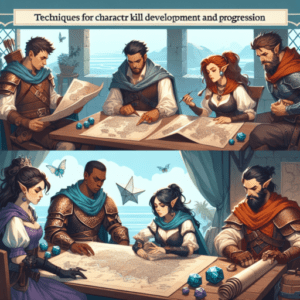 Técnicas para el desarrollo de habilidades y progresión de personajes