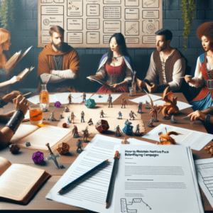 Cómo mantener el ritmo narrativo en campañas de rol intensas