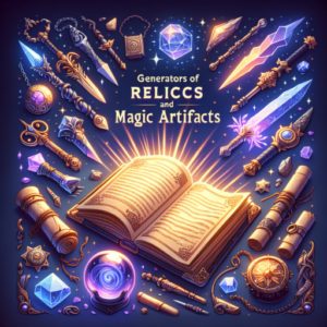 Generadores de reliquias y artefactos mágicos