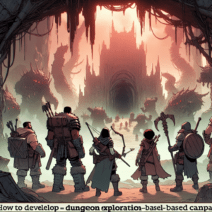 Cómo desarrollar campañas centradas en la exploración de mazmorras