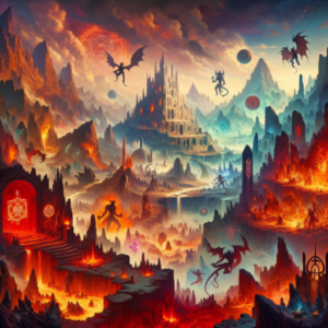 Creando escenarios en el inframundo: Infiernos y más allá