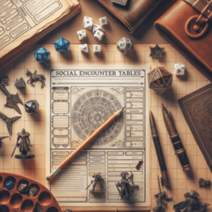 Cómo crear y utilizar tablas de encuentros sociales