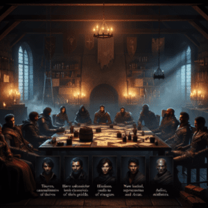 Plantillas para el diseño de gremios de ladrones y asesinos