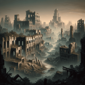 Cómo crear una ciudad-ruina para tu campaña de rol