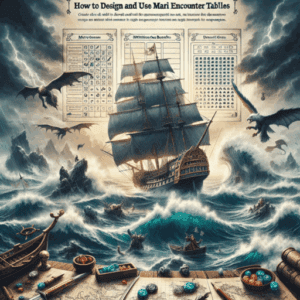 Cómo diseñar y usar tablas de encuentros marítimos