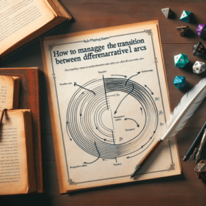 Cómo manejar la transición entre diferentes arcos narrativos
