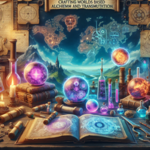 Creación de mundos basados en la alquimia y la transmutación