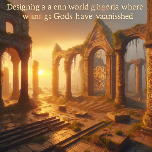 Diseño de un mundo donde los dioses han desaparecido